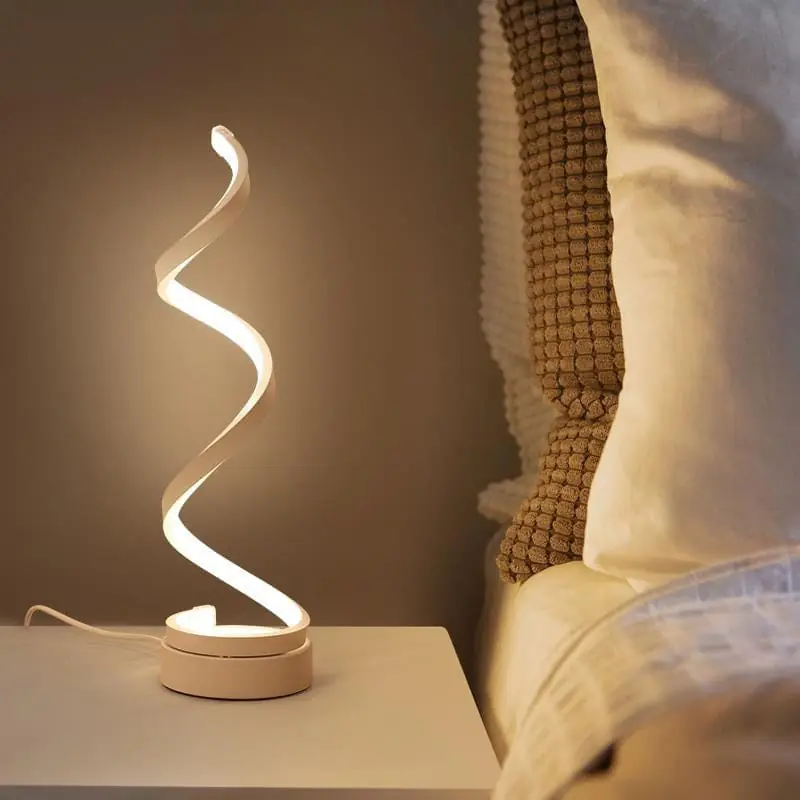 Must-Have GloBulb - Moderne tafellamp met LED-spiraalontwerp