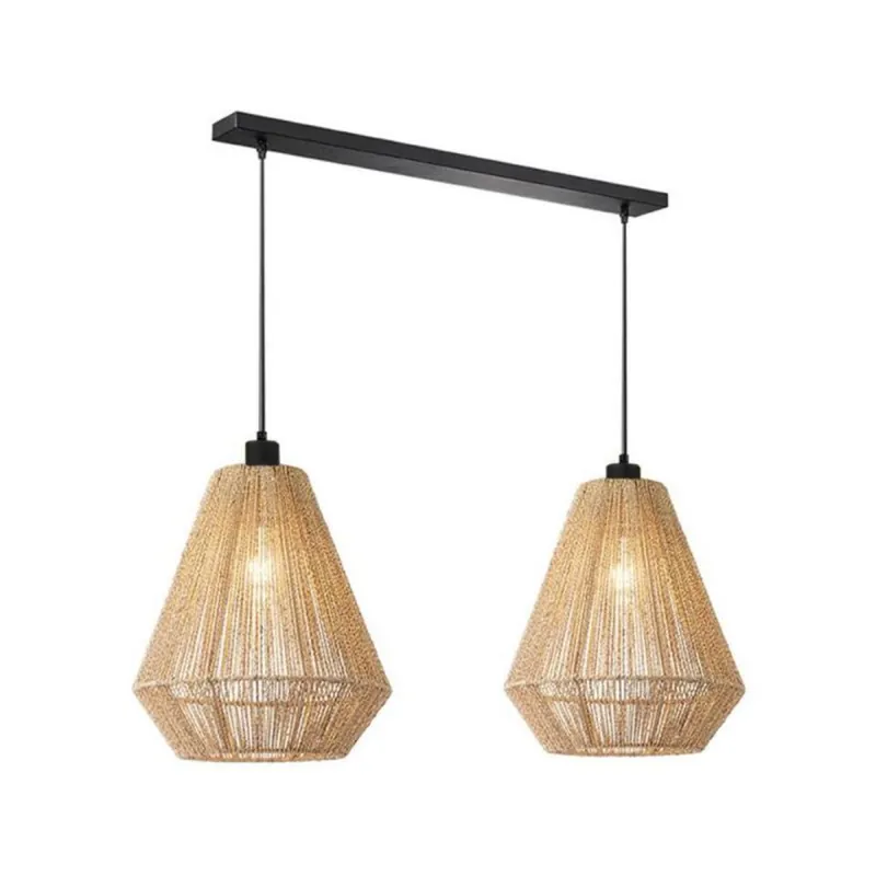 Laatste Kans LABEL51 - Hanglamp Ibiza - Beige - 33x80x150cm