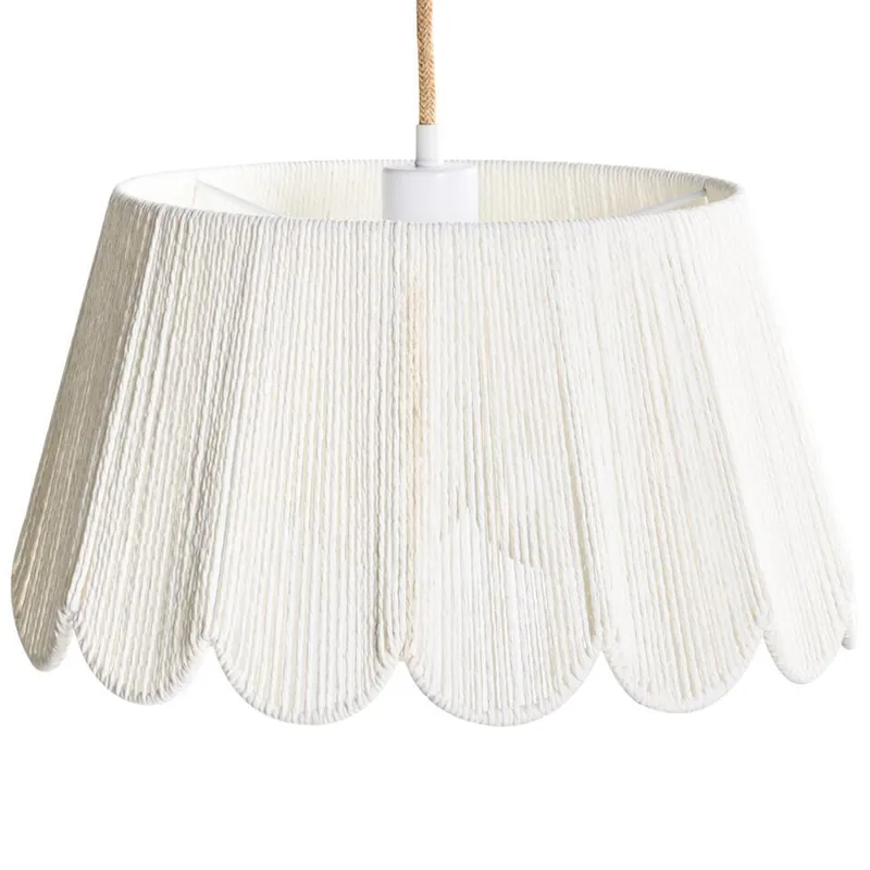 Tijdelijk Beschikbaar SEBAKWE - Hanglamp - Beige - Papiertouw