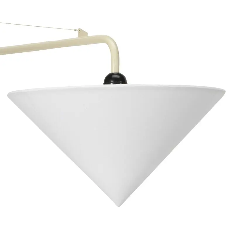 Vitra - Abat-Jour Conique E27 lampenkap wit Gratis Verzending
