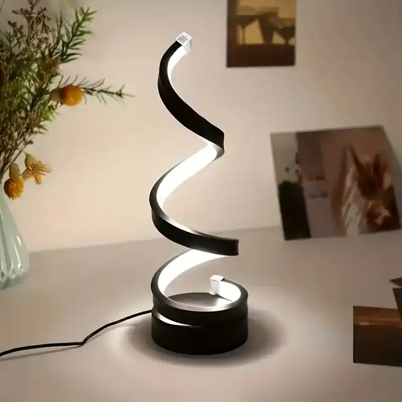 LumiTwist - Compacte en Veelzijdige LED Spiraallamp Gratis Retour