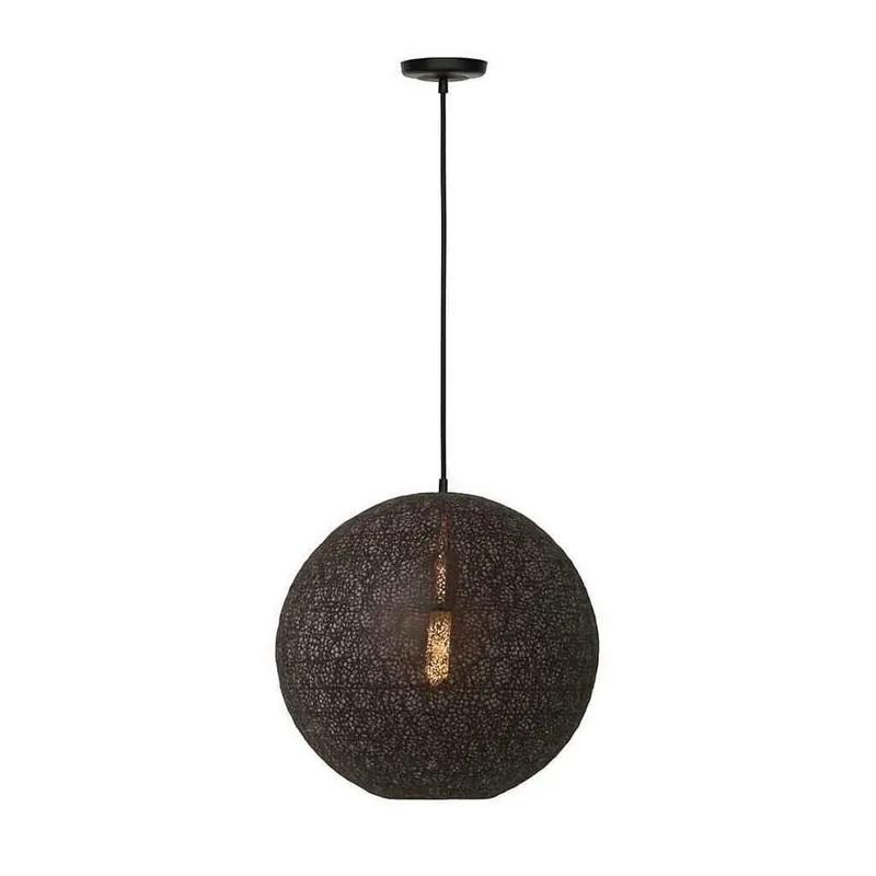 Freelight Hanglamp Oronero - zwart - 30x140 cm Betrouwbaar