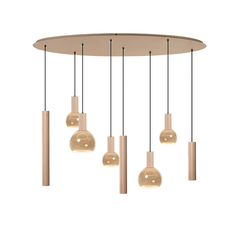 Laatste Kans Hanglamp Riva 8L Ovaal – Quartz
