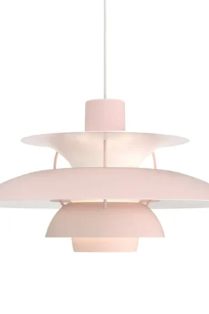 Aanbieding Louis Poulsen PH 5 Monochroom Hanglamp Pale Rose