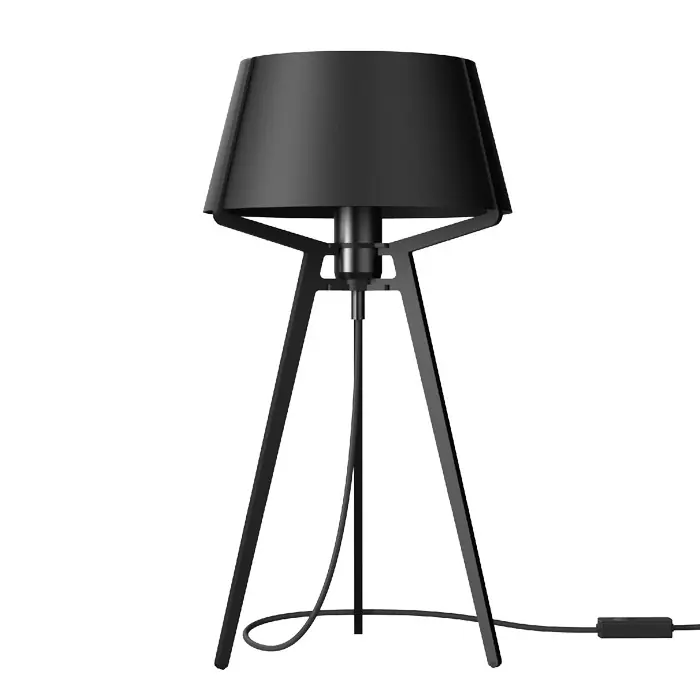 Tonone - Bella tafellamp - zwart aluminium fitting Weekendaanbieding