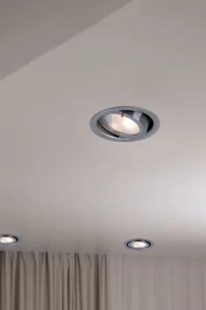 Set van 5 inbouwspots voor de woonkamer Paulmann Actieprijs