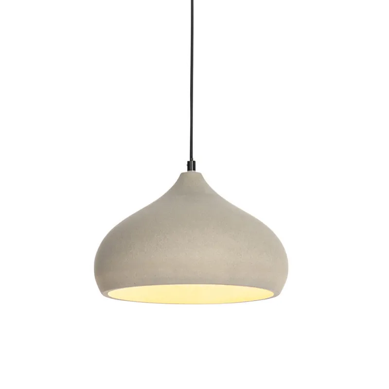 Fabrieksprijs Qazqa hanglamp nick grijs e27
