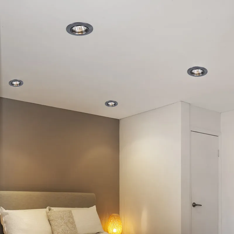Set van 4 aluminium inbouwspots Paulmann PREMIUM LINE Tijdelijk Beschikbaar