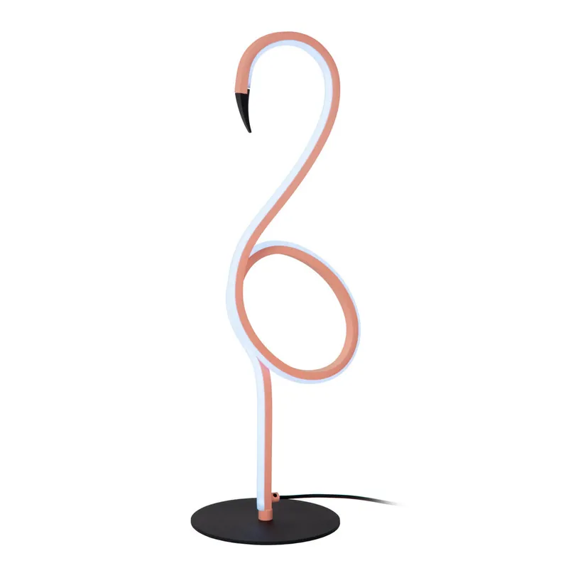 Must-Have Lucide FLAMINGO - Tafellamp - LED Dimb. - RGB - Roze