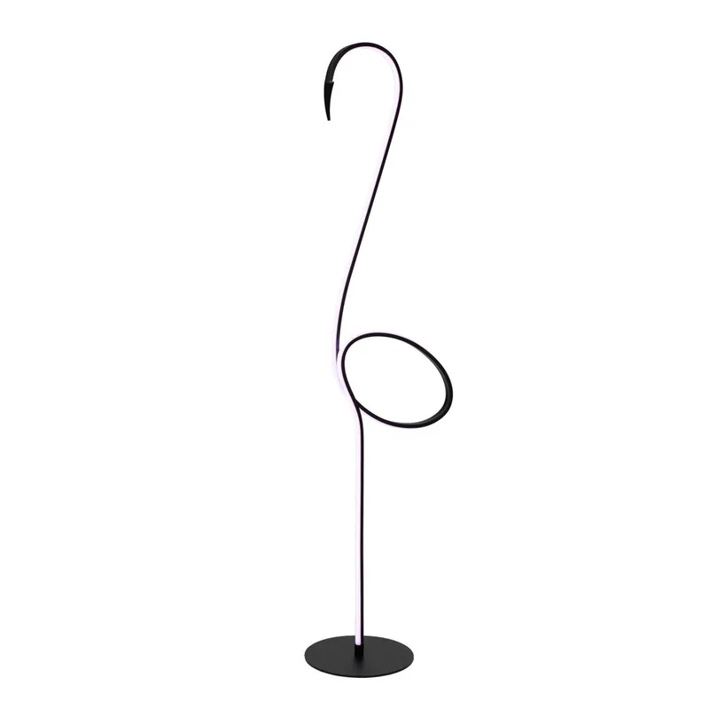 Lucide FLAMINGO - Vloerlamp - LED - RGB - Multicolor Rechtstreeks Van De Fabrikant