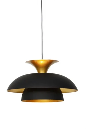 Aanbieding Qazqa hanglamp titus zwart e27
