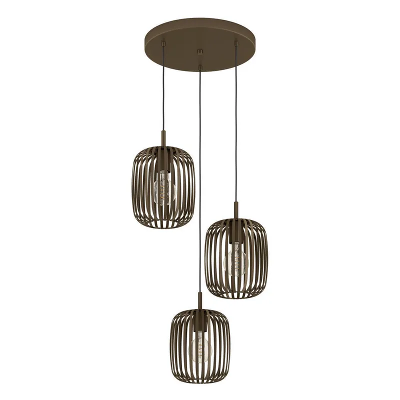 Gecertificeerd EGLO Romazzina Hanglamp - E27 - Ø 46 cm - Brons