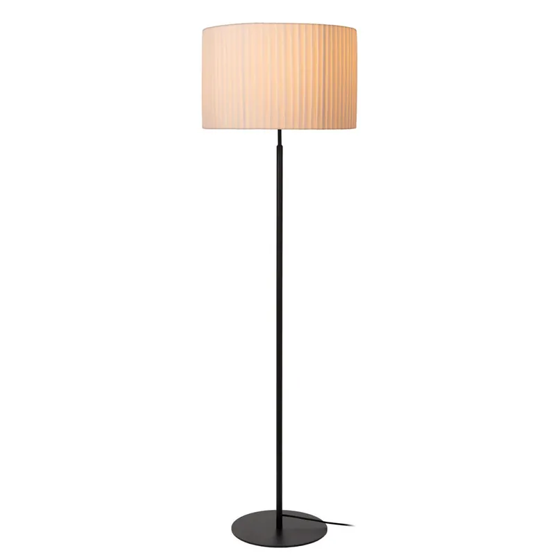 Lucide FOLD - Vloerlamp - Ø 45 cm - 1xE27 - Wit Lage Prijs