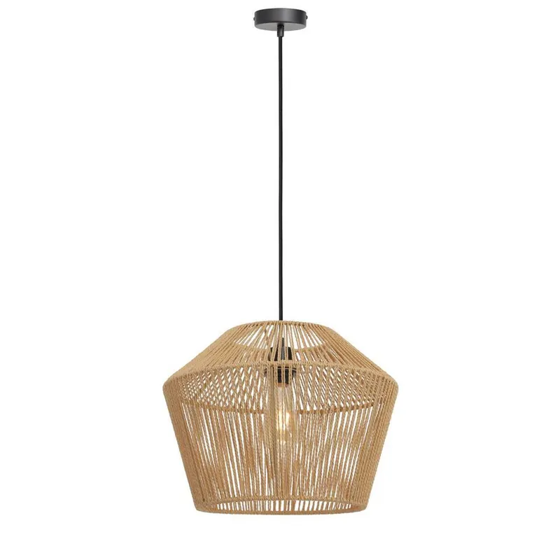 Seizoensaanbieding Hanglamp Caspian - Bruin/Zwart - Ø40cm