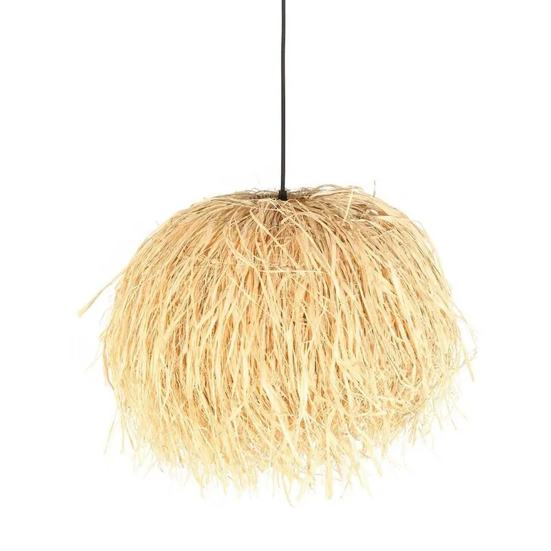 Gereduceerde Prijs Anne Light & home Hanglamp Grass - beige - 53x150 cm