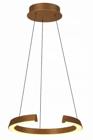 Freelight Hanglamp Cavallo Ø 50 cm comfortlift brons goud Gereduceerde Prijs