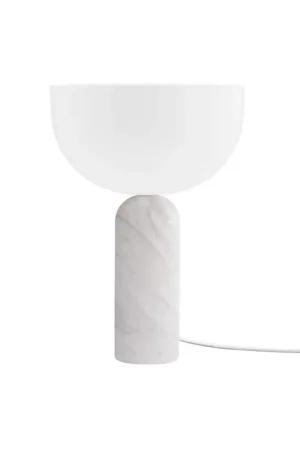 Betaalbaar New Works - Kizu tafellamp small - wit marmer