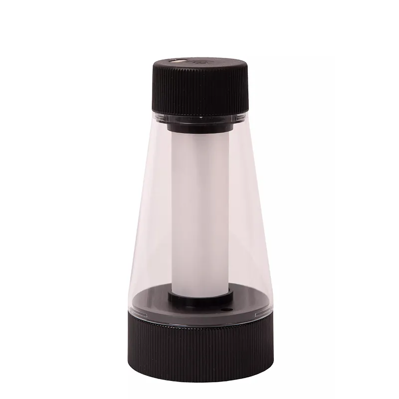 Koop Online Kleine oplaadbare LED tafellamp zwart