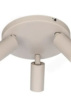 Freelight Spot Scolo 3 lichts Ø 18 cm beige Express Levering