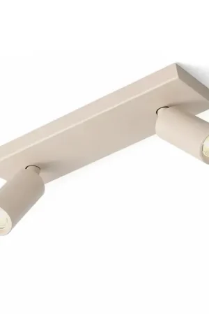 Voordeelprijs Freelight Spot Scolo 2 lichts L 28 cm beige
