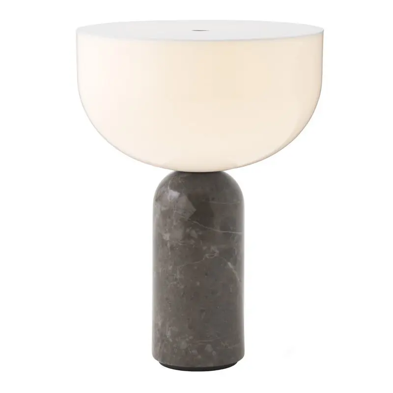 New Works Kizu Portable Lamp grijs marmer Shop Nu