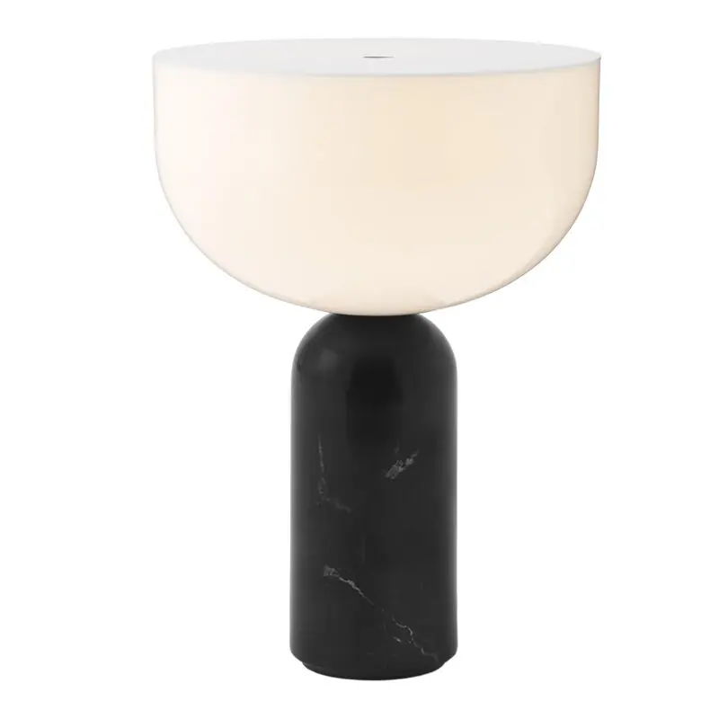 New Works Kizu Portable Lamp zwart marmer Gereduceerde Prijs