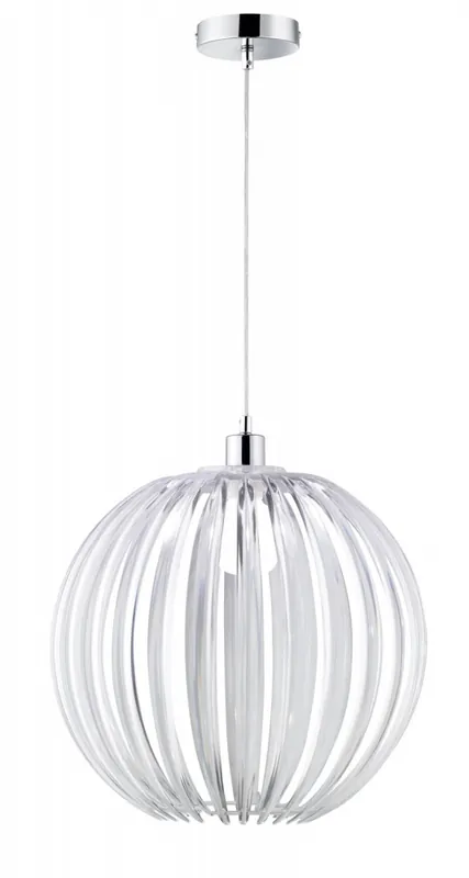 Aanbieding Charmante 1-lichts hanglamp in transparant helder