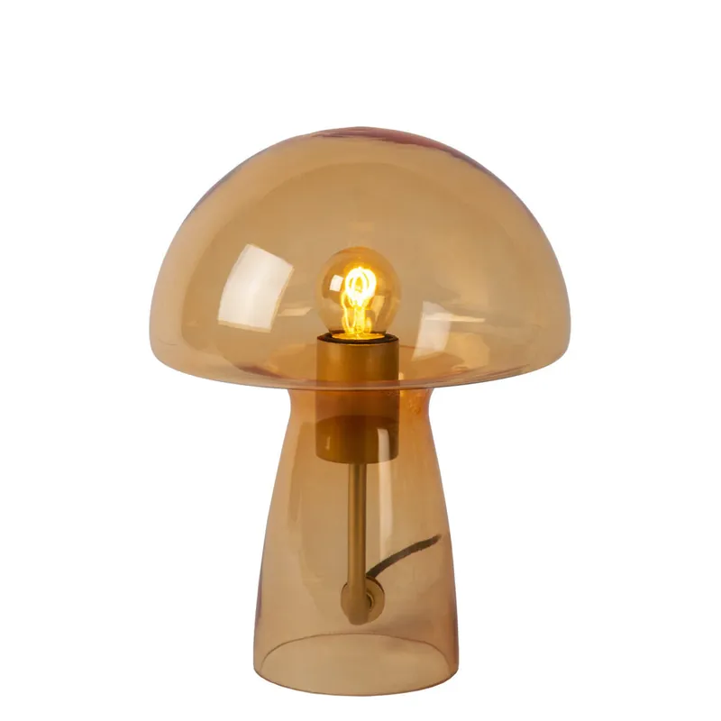 Lucide FUNGO - Tafellamp - 1xE27 - Oranje Dagaanbieding
