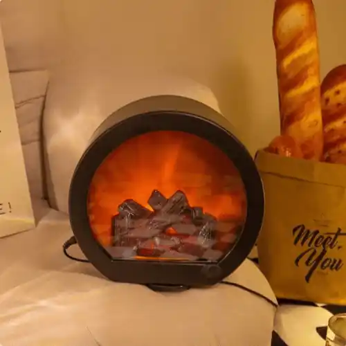 Goedkoop LED Night Light Haard Sfeerlamp