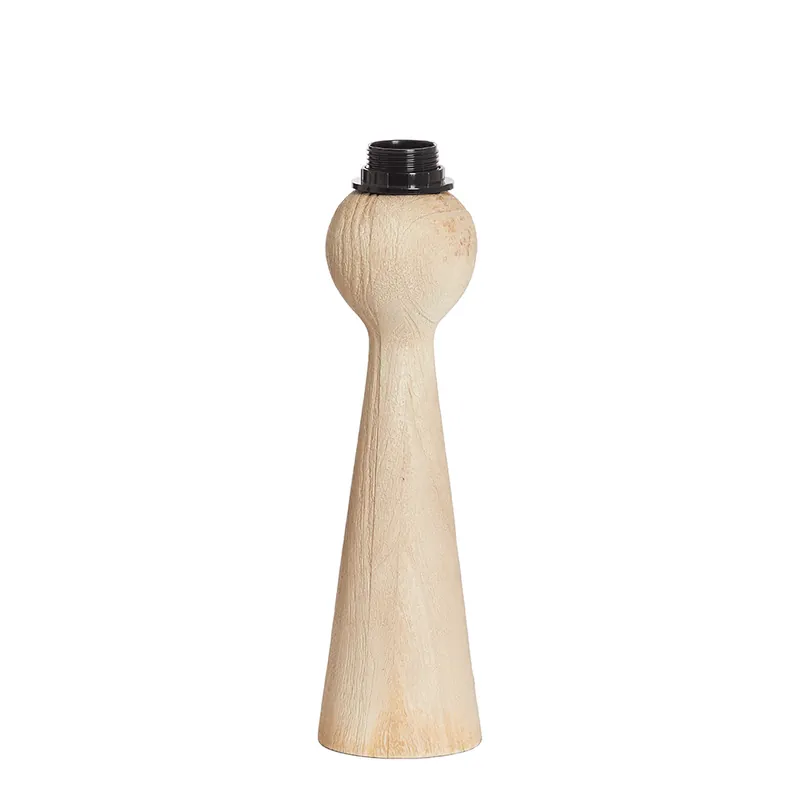 Lampvoet Mangohout small – Naturel Flitsaanbieding