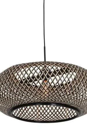Anne Light & home Hanglamp Maze - beige zwart - 60x140 cm Bestseller