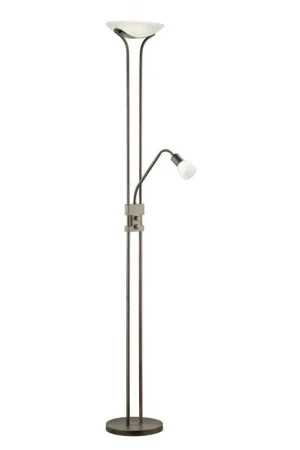 Weekendaanbieding Flawless 22,5 watt LED vloerlamp in antiek roestkleur