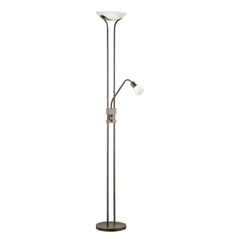 Weekendaanbieding Flawless 22,5 watt LED vloerlamp in antiek roestkleur