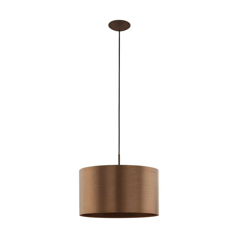 Seizoensaanbieding EGLO hanglamp Saganto - bruin/koperkleur - Ø45 cm