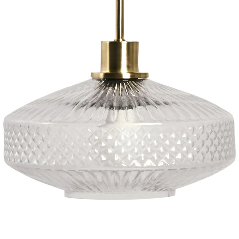 Fabrieksprijs PIRRIS - Hanglamp - Transparant - Glas