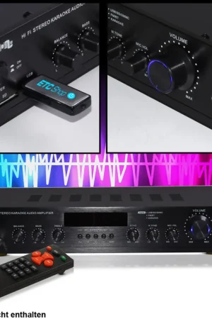 Hete Deal MP3-ontvanger met USB SD Bluetooth en afstandsbediening AMP2540B