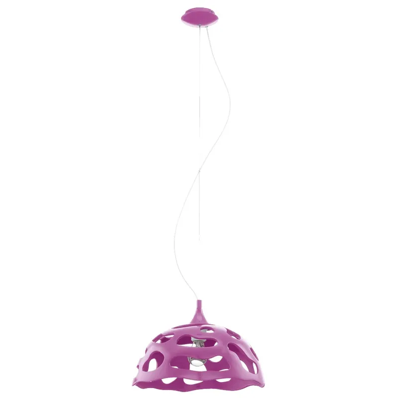 Betaalbaar Hanglamp, paars, H 110 cm