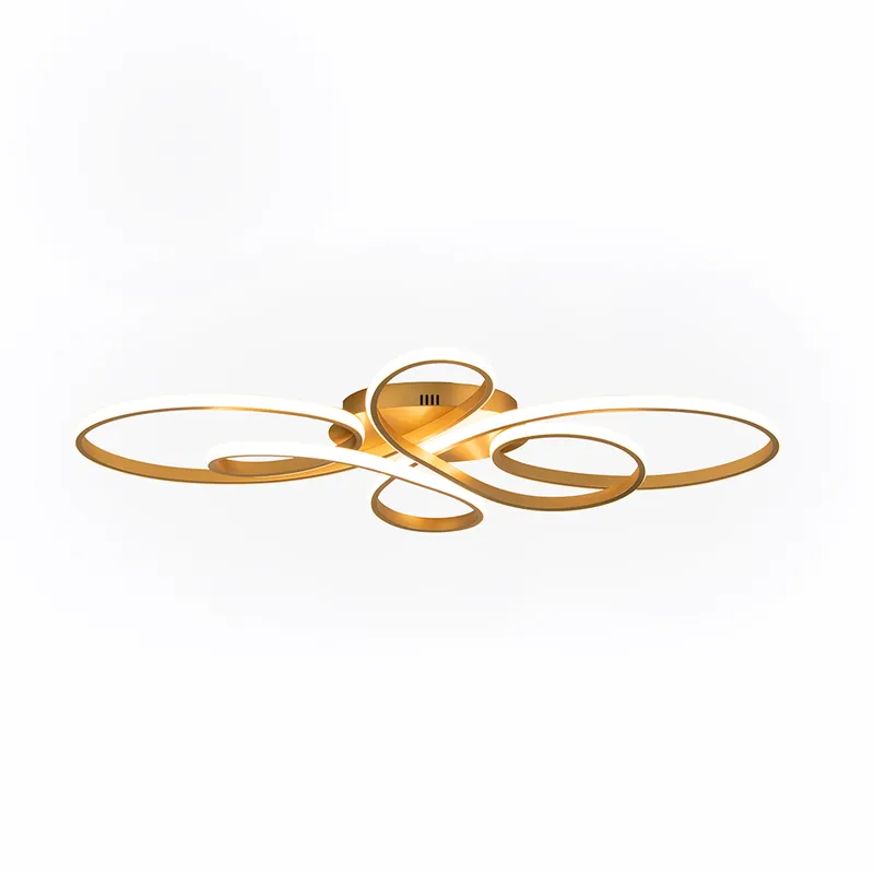 LED Plafondlamp Infinity Large – Goud Fabrieksprijs