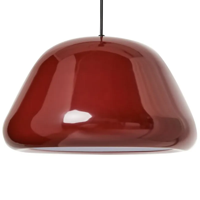 Goedkoop JOKU - Hanglamp - Rood - Bouclé