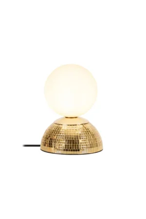Actieprijs Lucide GLITZER - Tafellamp - Ø 14 cm - 1xG9 - Goud | Essential