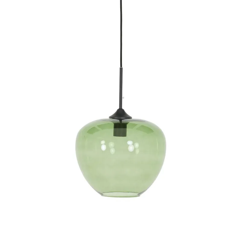 Hanglamp Mayson - Glas Groen - Ø30cm Favoriet