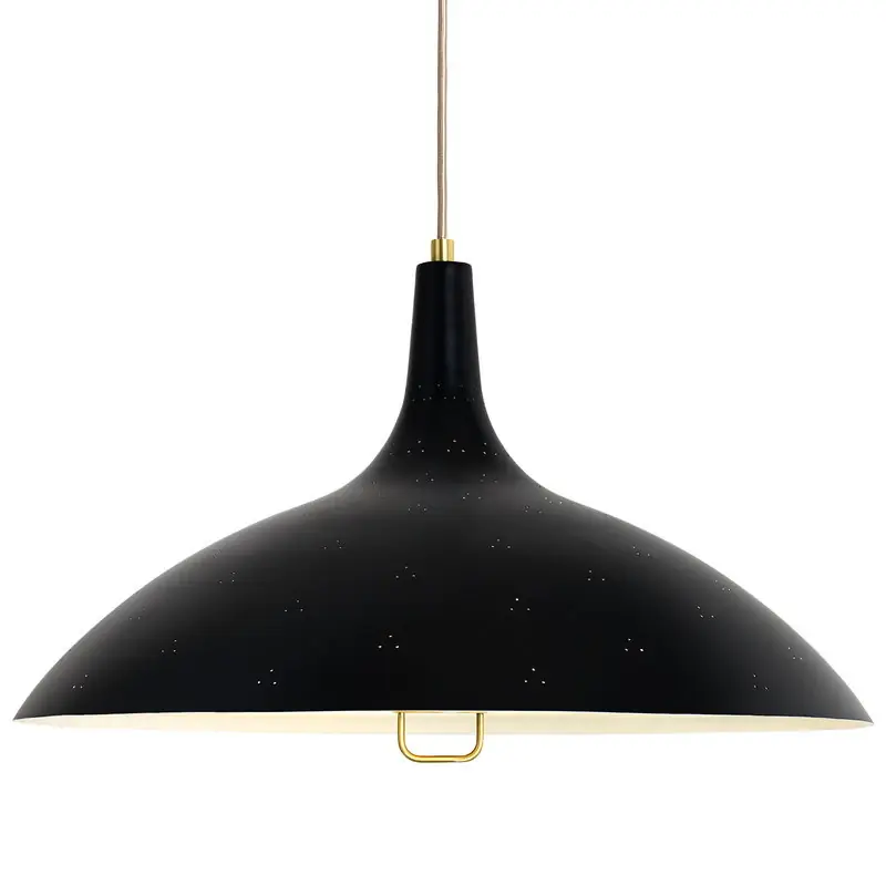 Premium Gubi - 1965 hanglamp soft zwart