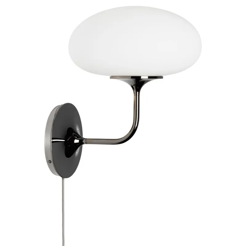 Gubi - Stemlite Wandlamp Zwart Chrome Finale Uitverkoop