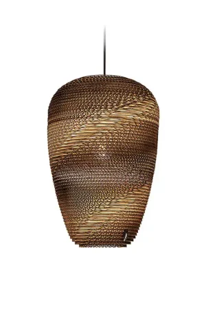 Lage Prijs Think Paper Hanglamp Baggy 290 Ø 29 cm bruin