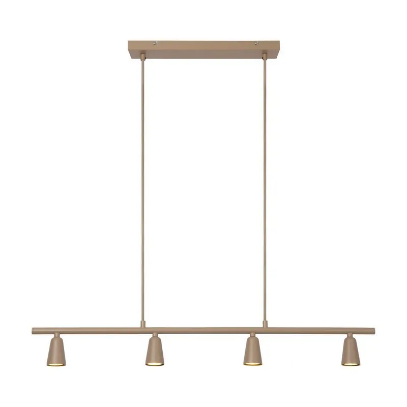 Lucide TIANA Hanglamp - Taupe Finale Uitverkoop