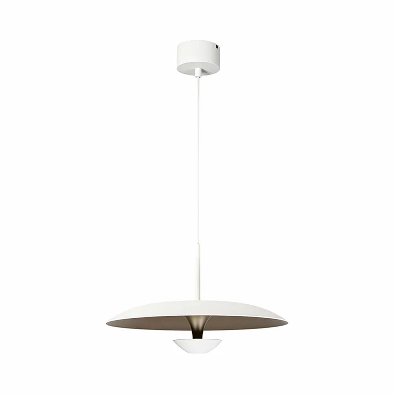 Lucide hanglamp 40 ronde vorm in de kleurwit champagne kleur Lage Prijs