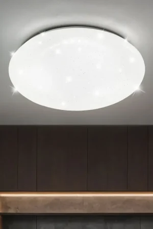 LED plafondlamp van glas met sterrenhemel look Goedkoop