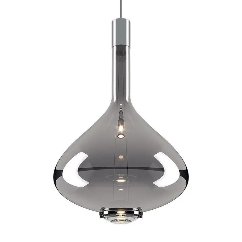 Luxe design hanglamp Sky-Fall chroom glas inclusief LED Goedkoop