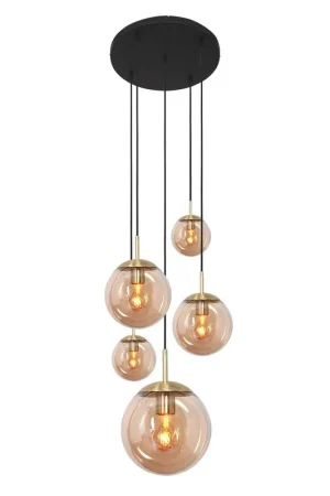 Aanbieding Steinhauer Hanglamp bollique Ø 60 cm 2730 messing