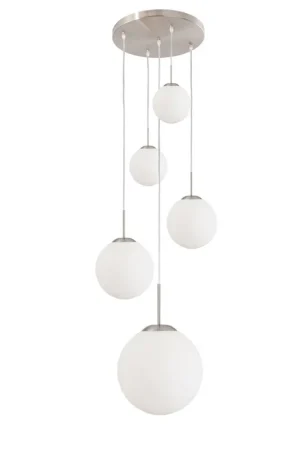 Anne Light & home Hanglamp bollique Ø 60 cm 7376 staal Korting